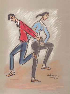 Dancing Parisian Existentialists